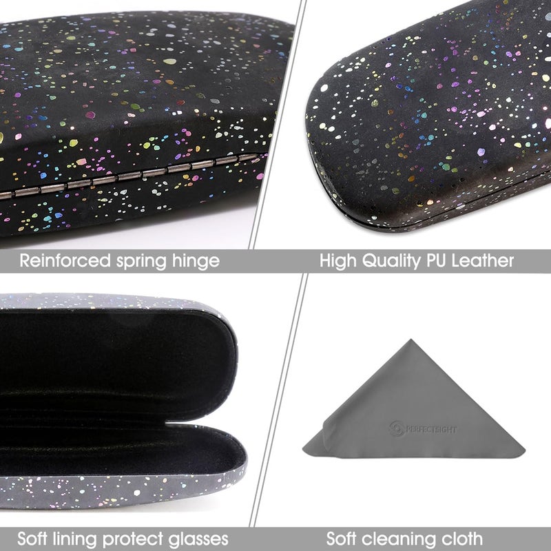 PERFECTSIGHT Store Hard Shell Eyeglasses Case, Kawaii Protective Glasses Case for Kids, Cute Eyeglass Case for Women Men Girls - Image 2
